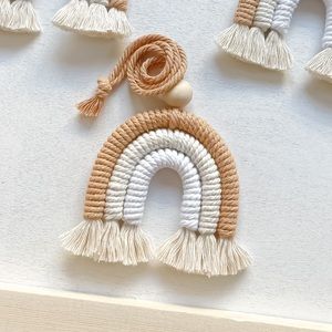 Macrame rainbow diffuser